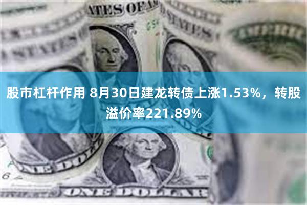 股市杠杆作用 8月30日建龙转债上涨1.53%，转股溢价率221.89%