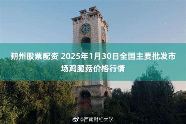 朔州股票配资 2025年1月30日全国主要批发市场鸡腿菇价格行情